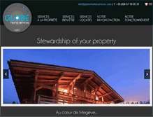 Tablet Screenshot of globehomeservices.com